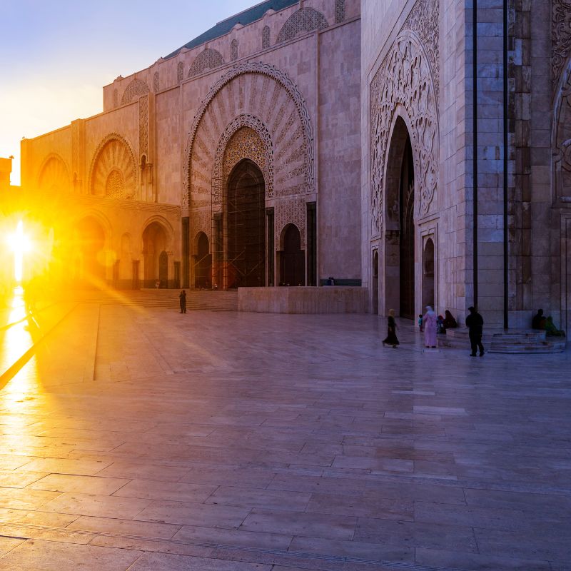 Mezquita Hassan II en Casablanca